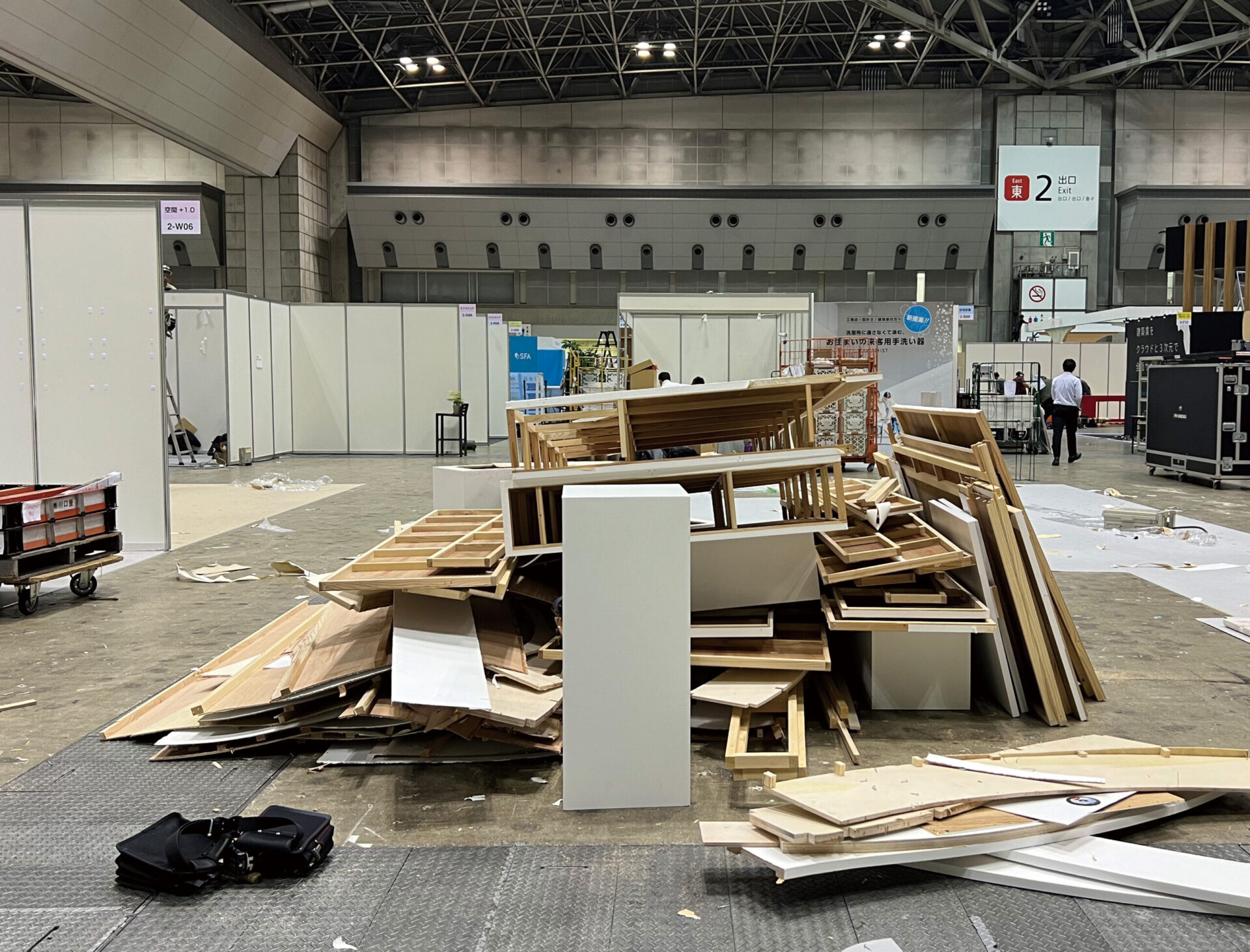 展示会後に出る「大量の木材廃棄」を減らす｜新時代のブースを試験実装イメージ画像